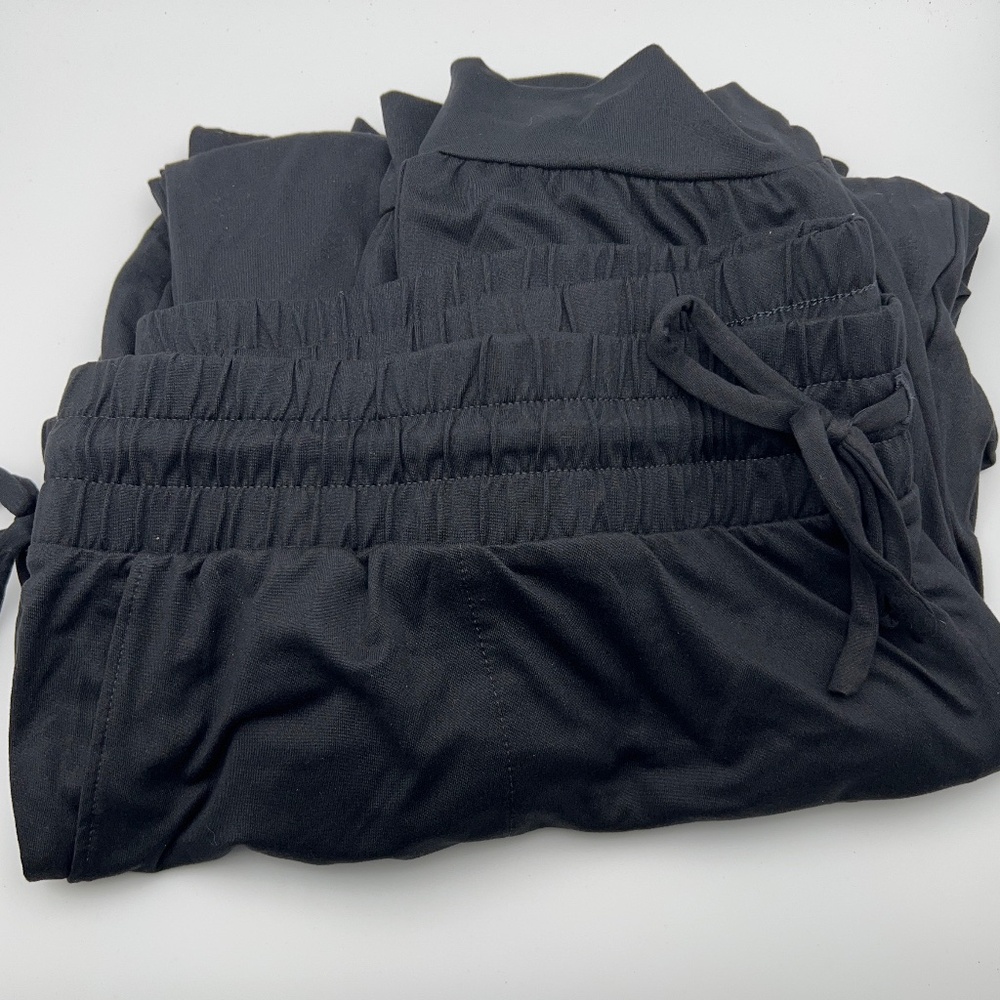 Anybody Jogger STYLE Lush Knit Pants Black Sz Plus2X Set of 2 NWT